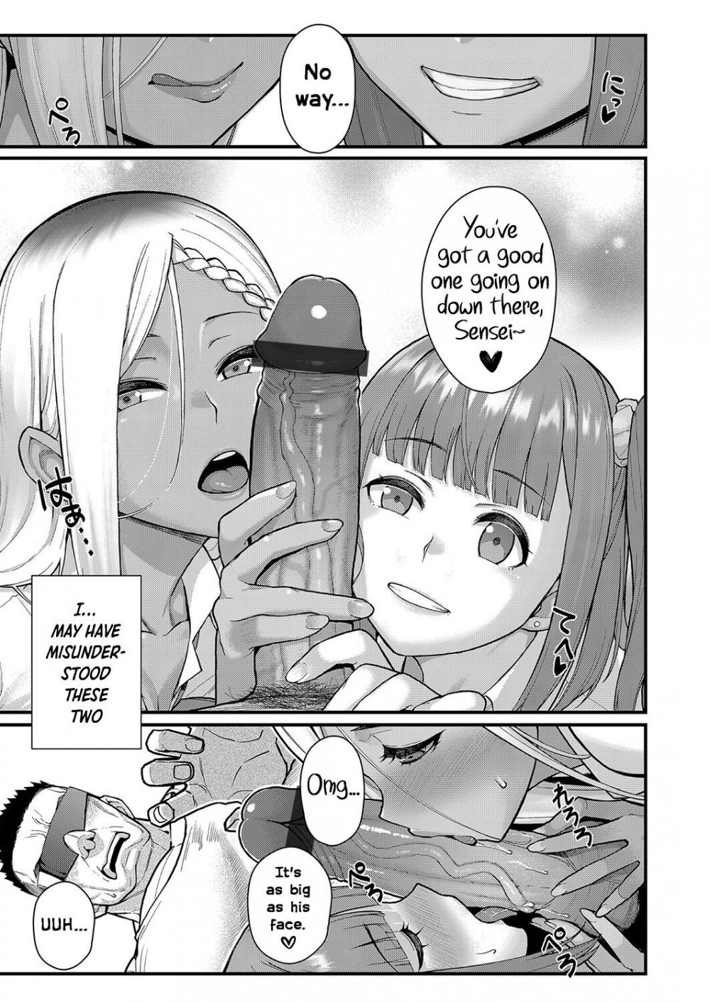 Hentai Manga Comic-Two-Colored × Too Cheerful-Chapter 2-7